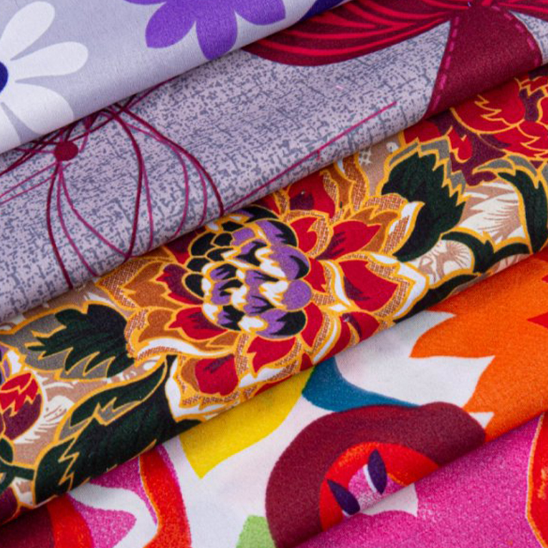 Kain Microfiber Cetak Poliester Nano Disperse