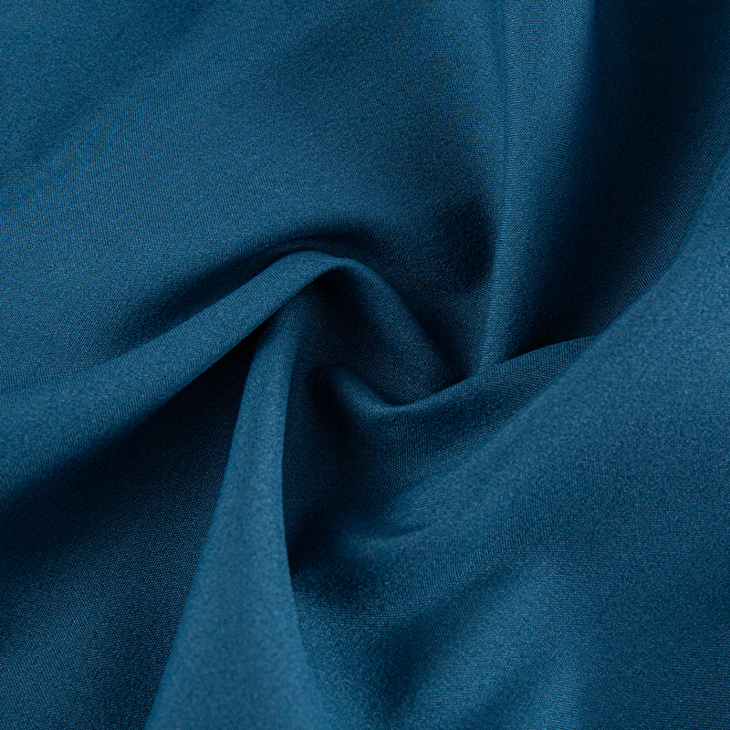 Kain Dicelup Microfiber Poliester Elastisitas Teal Dalam