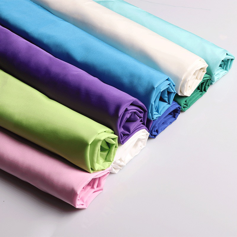 Kain Taffeta Dicelup Poliester Ringan