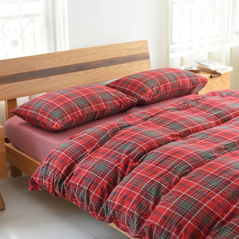 Set Tempat Tidur Cetak Microfiber Poliester 100% Ultra Lembut