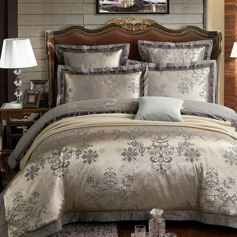 Set Tempat Tidur Cetak Microfiber Poliester 100% Ultra Lembut